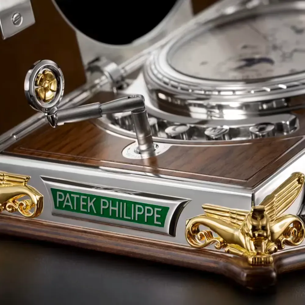 Patek Philippe Complicated Desk Clock Ref. 27000M-001 - Image 7
