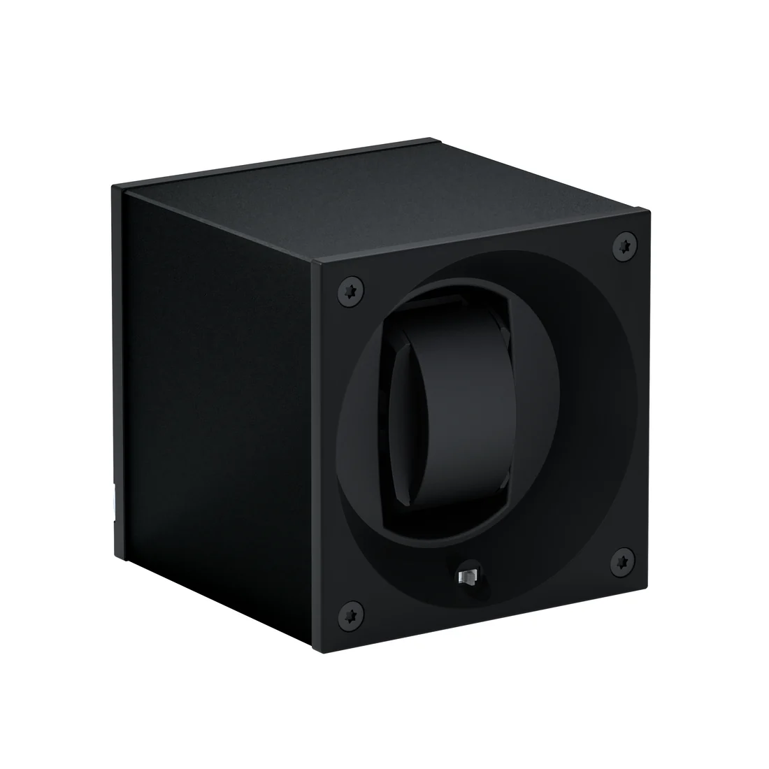 Swiss Kubik Masterbox – Aluminum Black, Single Watch Winder - Image 2