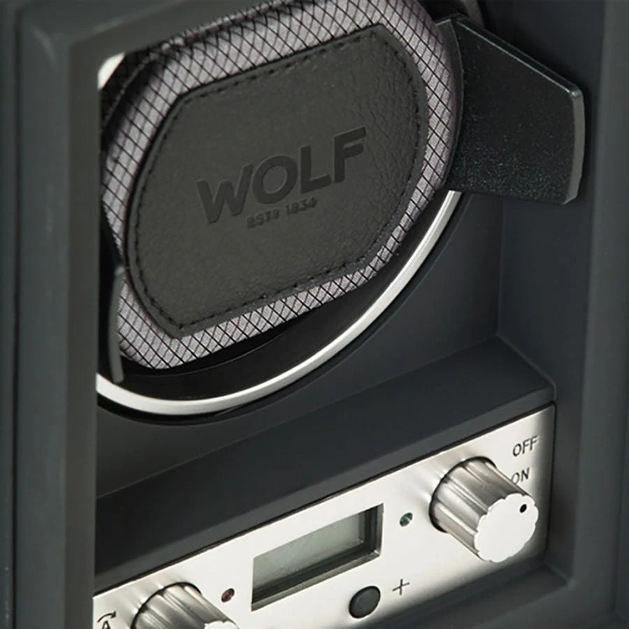 WOLF Module 4.1 Stackable Single Watch Winder w/Cover – 4 Units - Image 5